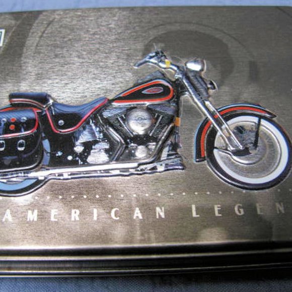 H-D PLAYING CARDS, HARLEY NOTE HOLDER, VINTAGE NEVER USED OFFICIAL HARLEY ITEMS - Picture 7 of 9